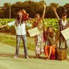Hippie protesteren