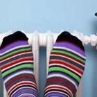 Regenboog sokken
